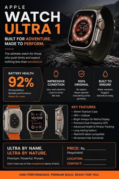 Apple Watch Ultra 1 (GPS + Cellular)