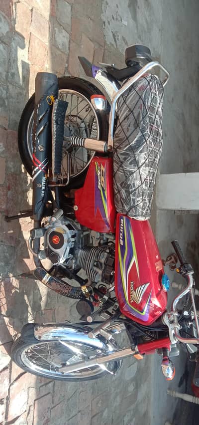 Honda CG125 2017 model use and original condition