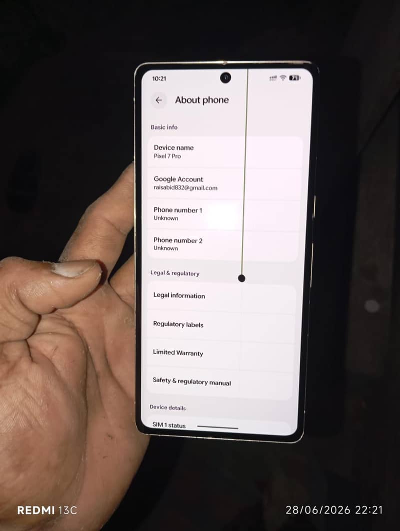 Google Pixel 7 Pro 4