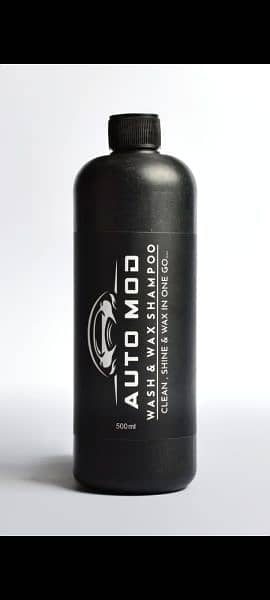 Wash and Wax Shampoo