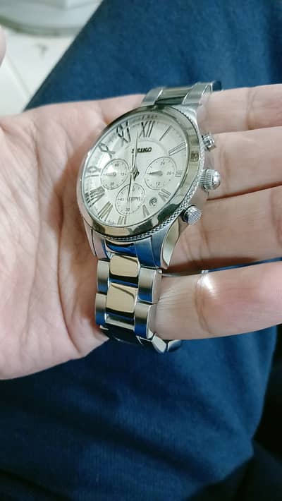 Seiko Chronograph (Stainless Steel)