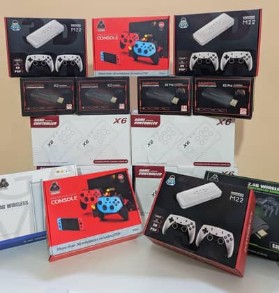 Game Sticks |M8|M15|X2plus|K8|X2pro|M22|M66|X6| built-in 40,000+ Games
