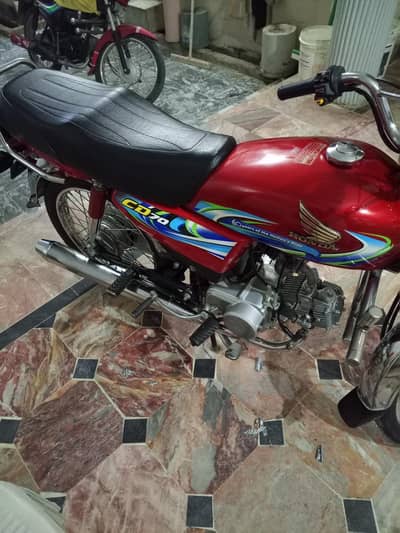 I am selling Honda CD 70 model 2024