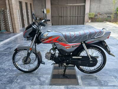 HONDA DREAM 2021  GREY COLOUR PUNJAB REGISTERED BIKE