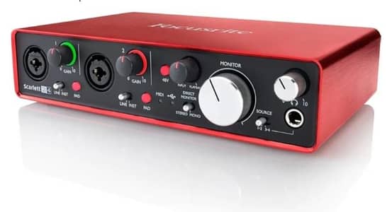 Focusrite Scarlett 2i4 2nd Gen Interface