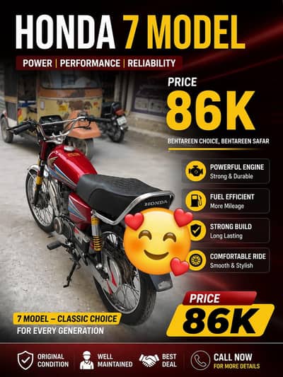 Honda 125 2007 Model