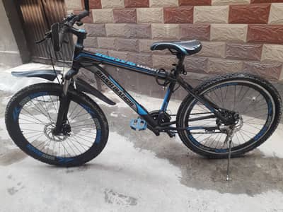 Super bianchi 26 inch gear cycle with disc brake and shocks