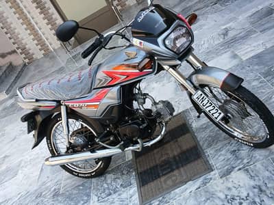HONDA DREAM 2021  GREY COLOUR PUNJAB REGISTERED BIKE