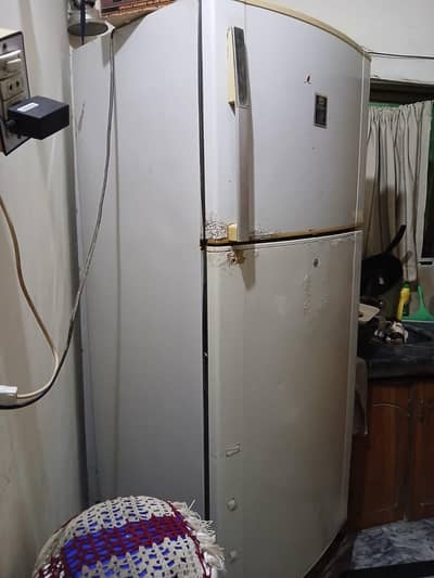 Big Size Double Door Fridge For Sale | Good Working Condition