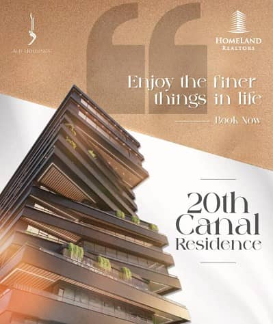Book One Bed Luxury Apartment In Just 16 Lakh On Instalment Plan In 20 Canal Residence Johar Town Block G-4
