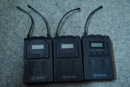 Boya Dual Channel Wireless Microphone