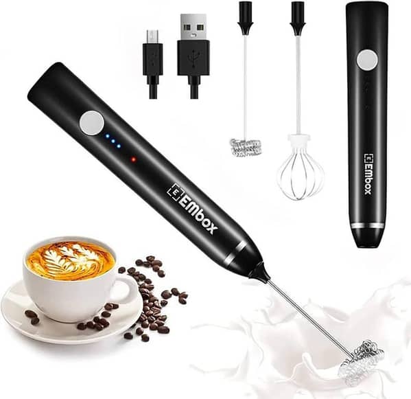 coffee and egg beater reachargeable 3 speed