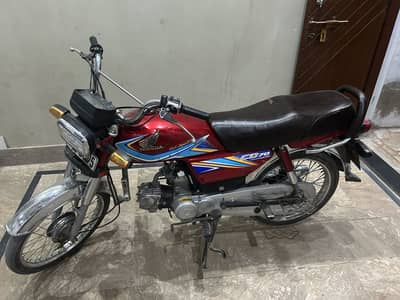 Honda CD 70 (2019 Model / 2020 Registration) - Lush Condition