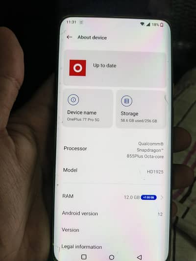 One Plus 7T Pro McLaren
