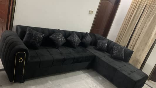 l shaped sofa 6 seater with 6 cusions