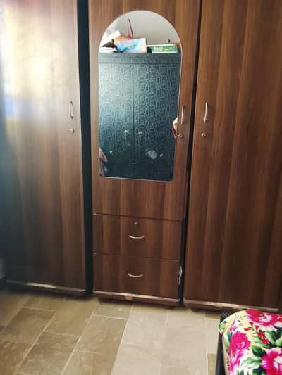 Heavy Duty wardrobe | 4 Drawers + Hanging space | Gently used