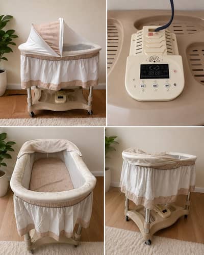 Baby Electric Smart Cradle / Bassinet – Excellent Condition