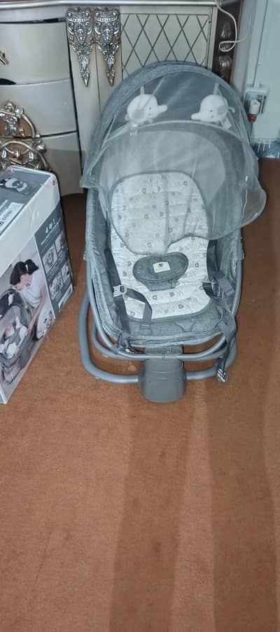 One month Used 4 in one Electric Swing/Cradle for baby