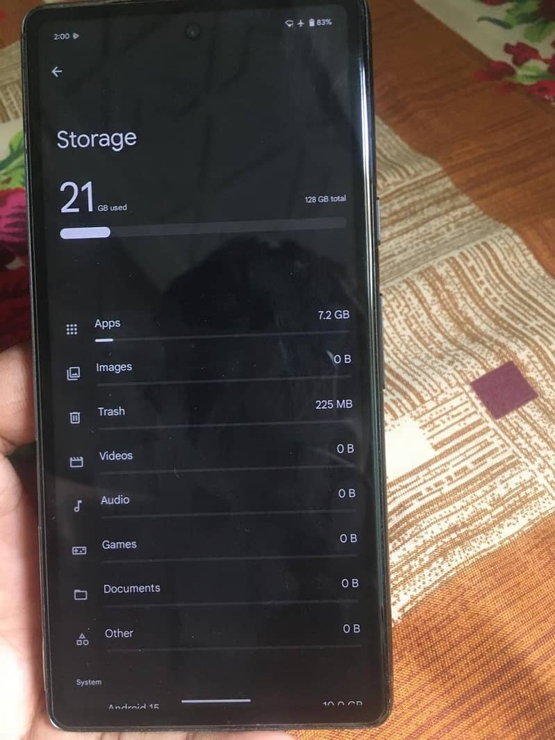 Google Pixel 7a 10