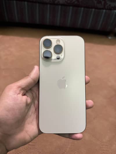 I phone 16 pro max non pta desert titanium LLa model
