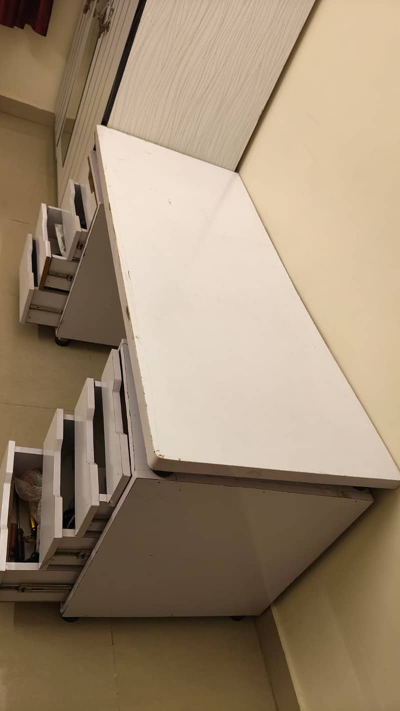 Study table, side board 2
