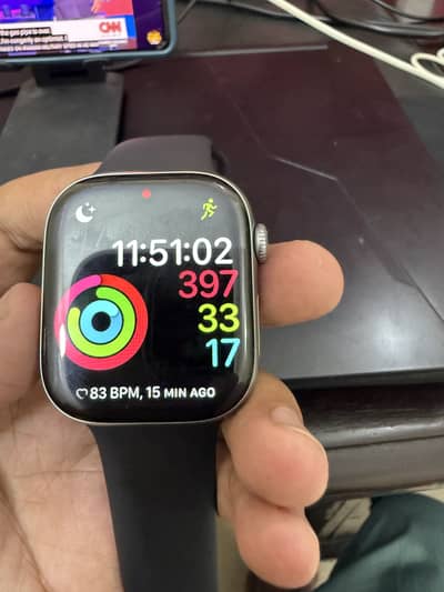 Apple Watch Series 11 46mm GPS Space Grey - 98% Battery Health - Box