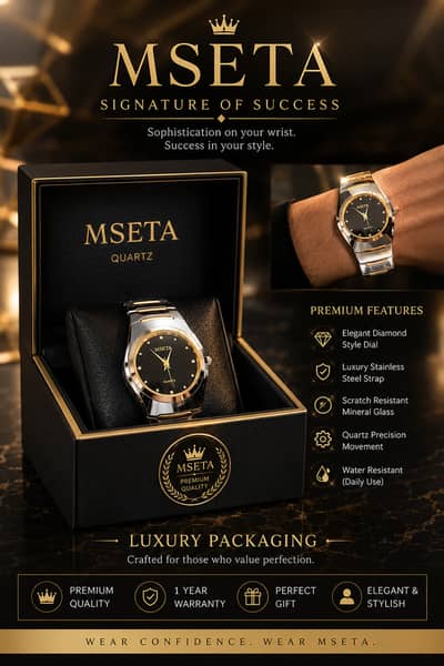 Mseta premium luxury watch