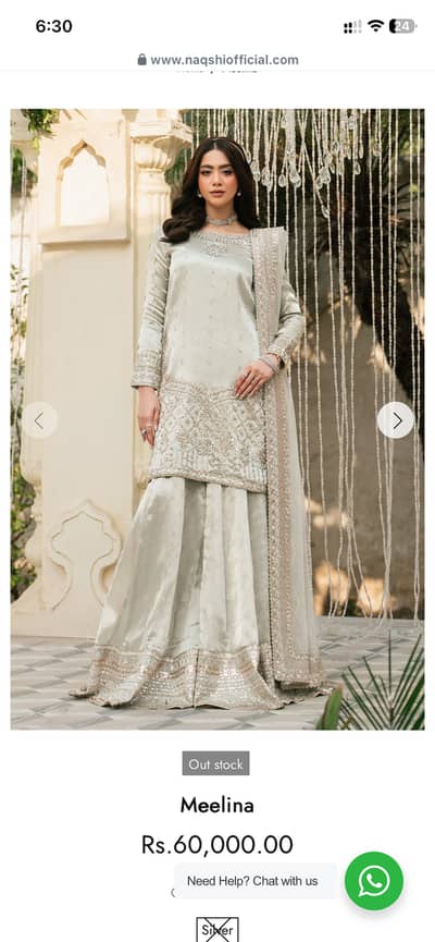 Naqshi brand . XS size condition 10/10 worn only for 2 hours only