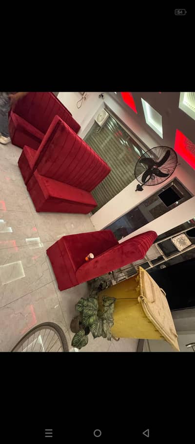 fast food sofa sitting