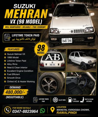 Suzuki Mehran VX 1998