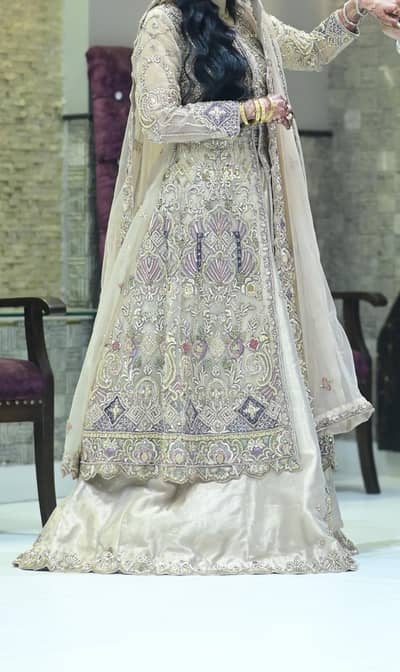 wedding Walima Maxi Heavy work, 1 time used