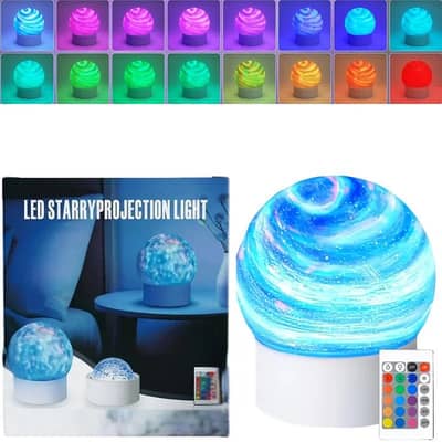 2-in-1 Ocean Wave Projector Light & Northern Aurora Lamp