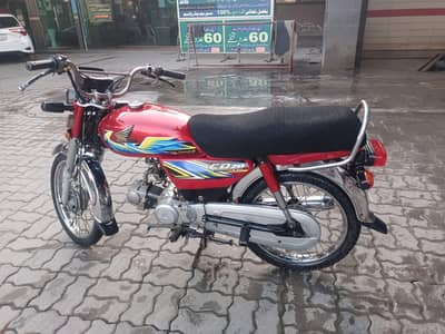 Honda 70t fore sale Tanki tape lokal hai