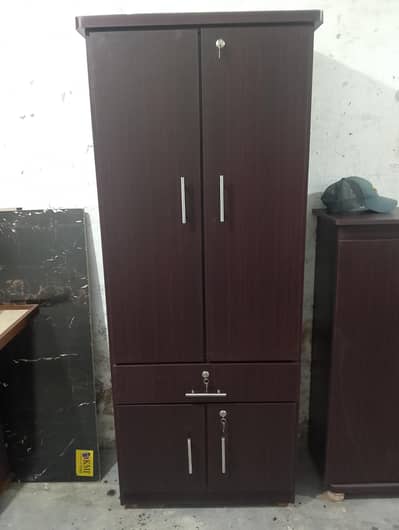 brand new wooden wardrobe