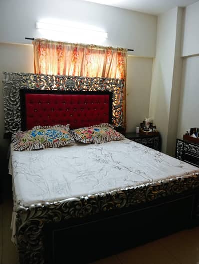 Chinnioti Bedroom Set with divider and mattress
