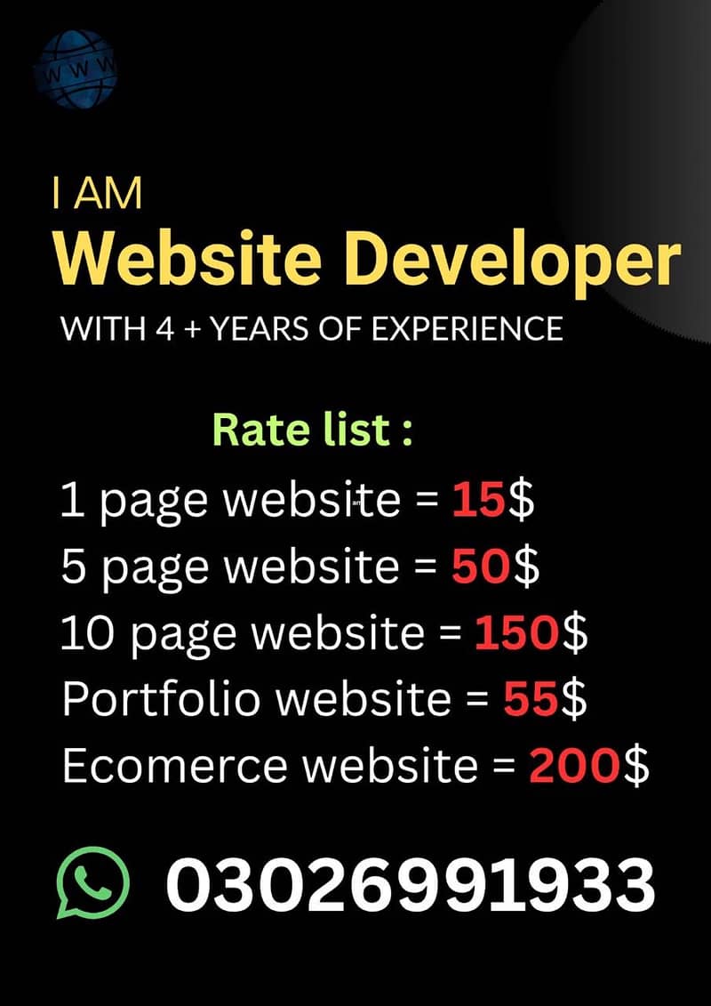 Website developer 0