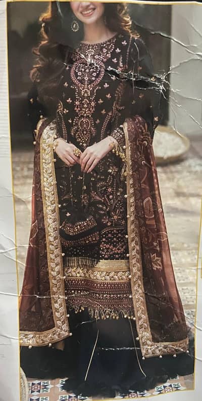 Salitex 3 piece unstitched suit