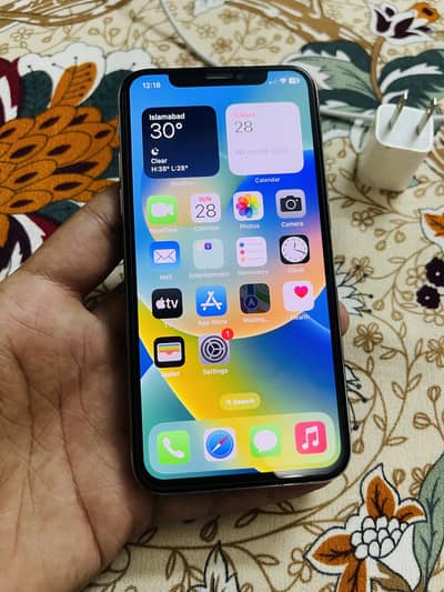 iPhone X 256GB PTA Approved All okkk