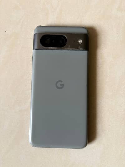 Google Pixel 8 - PTA - Hazel (Grey) - Mint Condition.