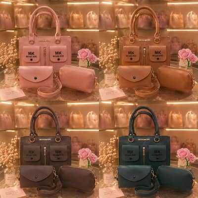 3 piece Hand bag . . . . .