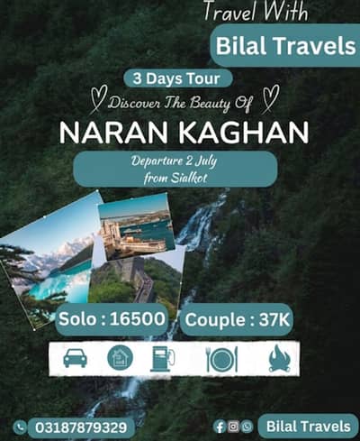 Naran kagan tour available