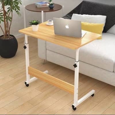 Adjustable Portable Laptop Table with Whe