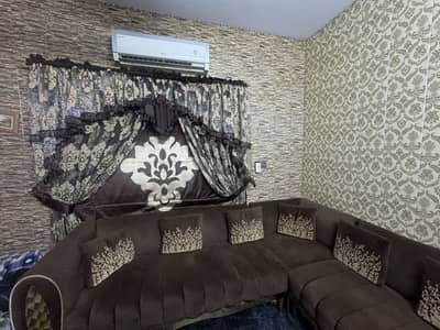 stylish curtains with blinds, complete set, 2 colors