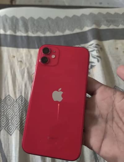 iPhone 11 waterpack dual pta approved red colour