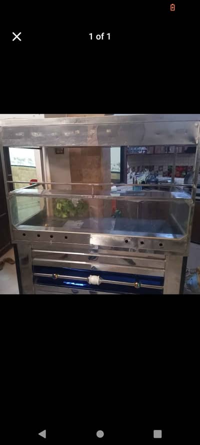 Fries & burgur counter