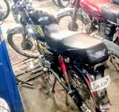 Rohi bike 70cc sibi number