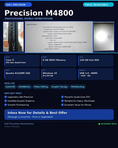 DELL PRECISION M4800