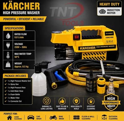 KARCHER CAR PRESSURE WASHER SOLAR WASHER WASHER SOLAR WASHER