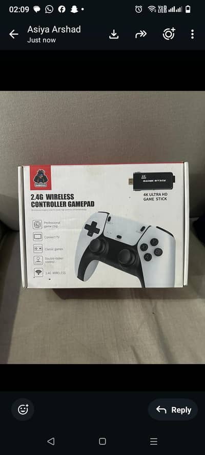 game stick 4k with 30000 games with box