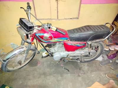 Honda 125      2018 Model     karachi number